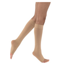 Media a la rodilla Transparente Punta Abierta 15-20mmHg Ultrasheer