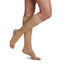 Media a la rodilla Transparente Punta Abierta 15-20mmHg Ultrasheer