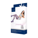 Media al muslo con diseño Punta cerrada 15-20mmHg Allure