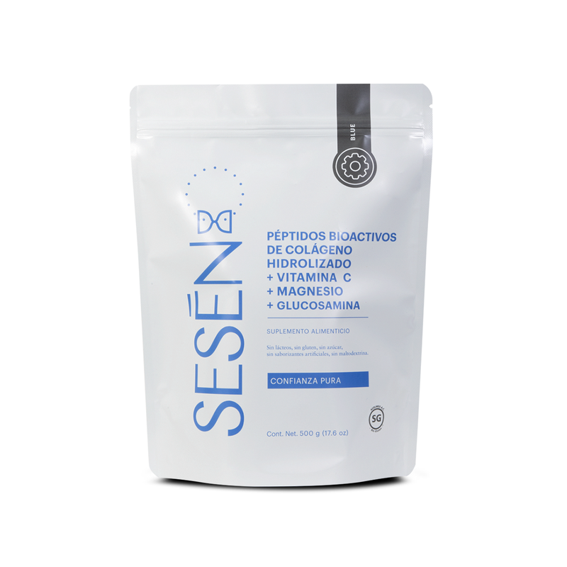 Colágeno Hidrolizado con Magnesio y Vitamina C de 500grs Sesen